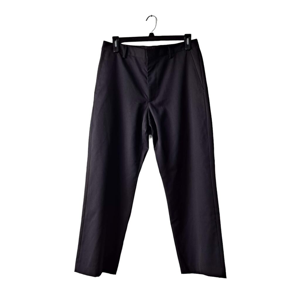 Banana Republic Mens Black Straight Leg Pants - Size 35/32